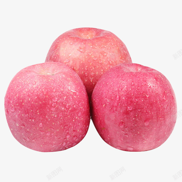 脆甜红色苹果png免抠素材_88icon https://88icon.com 三个苹果 苹果 苹果组合 香苹果