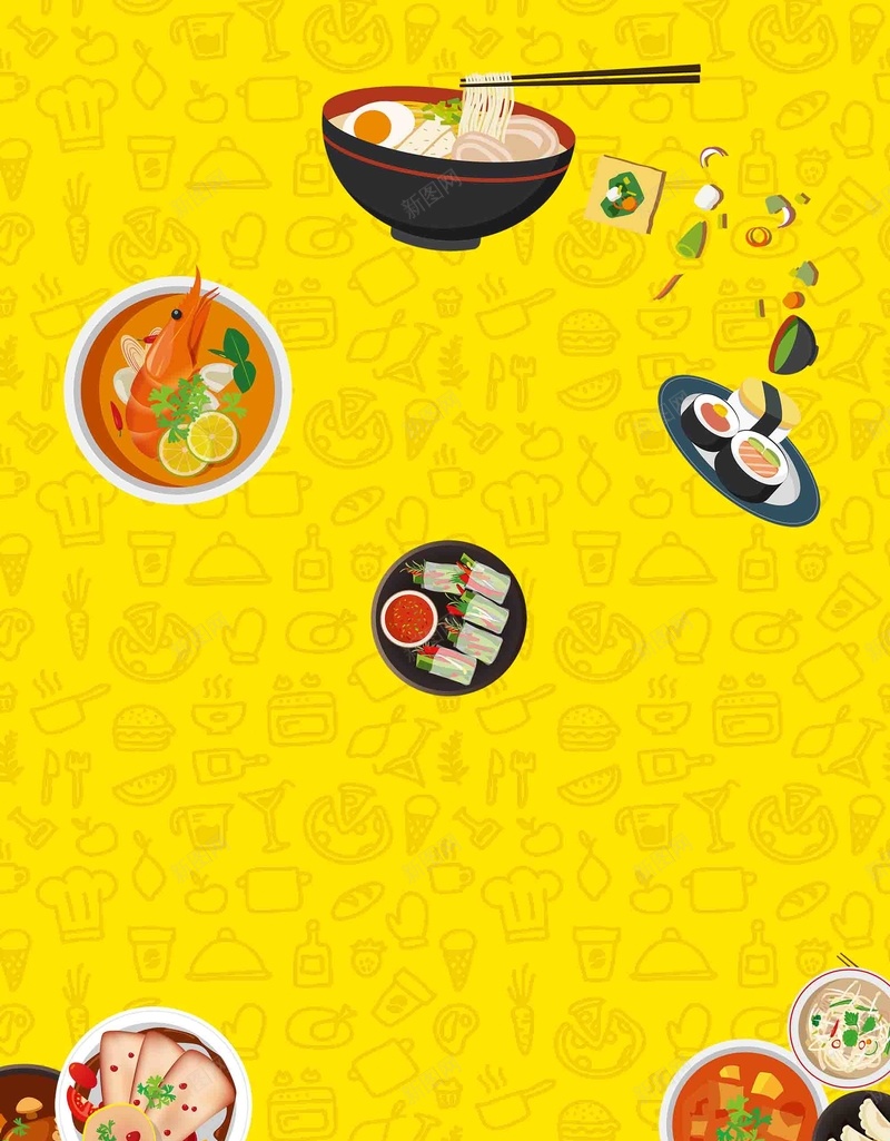 吃货狂欢食不可挡海报背景模板psd设计背景_88icon https://88icon.com 吃货狂欢 背景模板 吃货节 海报 餐饮 食不可挡 美食节 宣传