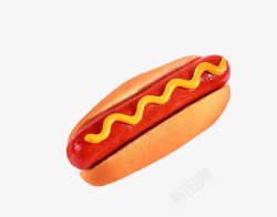 美味热狗素材