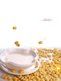我爱你中国餐饮美食现磨豆浆早餐海报背景高清图片