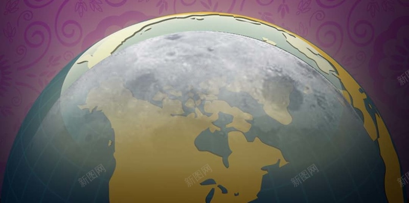 紫色纹理地球商业H5背景psd设计背景_88icon https://88icon.com 纹理背景素材 商业 地球 紫色 质感 H5背景 纹理