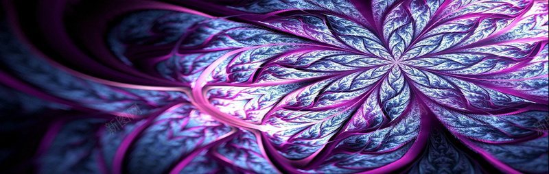 梦幻紫色纹理花朵背景背景