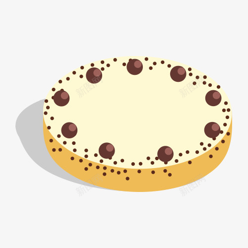 卡通巧克力蛋糕png免抠素材_88icon https://88icon.com 卡通 生日蛋糕图片 美味食品 蛋糕