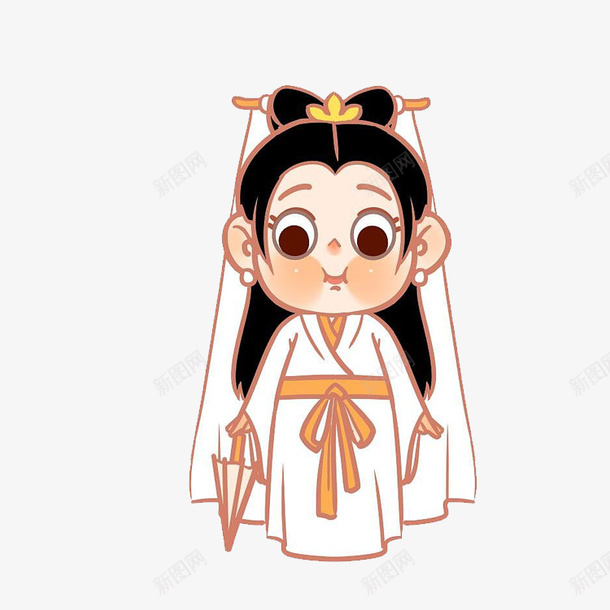 中国神话传说人物之白娘子psd免抠素材_88icon https://88icon.com 人物 传说 动漫 白素贞 神话