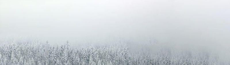 雪景雾景淘宝背景背景