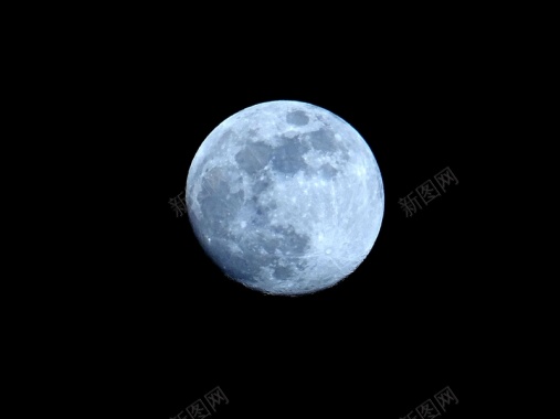 夜晚月亮圆月背景背景