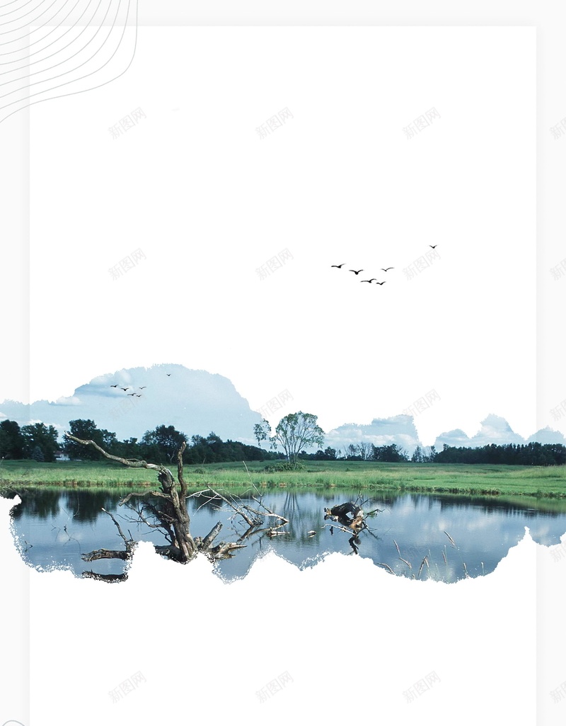 创意极简世界湿地日背景模板psd设计背景_88icon https://88icon.com PSD源文件 PSD素材 世界湿地日 世界湿地日展板 世界节日 分层文件 创意 极简 湿地 生态环保 背景模板 背景海报 背景素材 高清背景