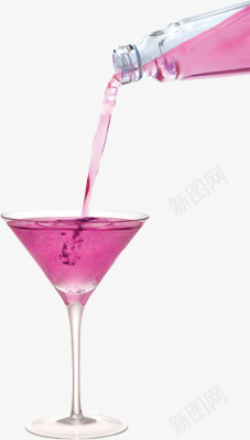 紫酒香醇png免抠素材_88icon https://88icon.com 度数 紫色 酒水 香酒