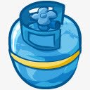 煤气绶煤气罐图标图标