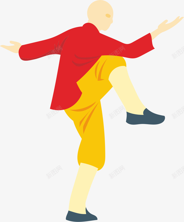 武术僧人动作png免抠素材_88icon https://88icon.com 僧人 功夫 动作 图标 武术