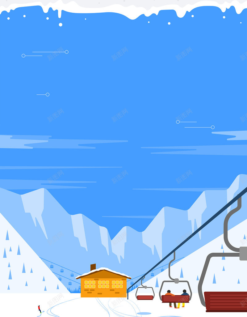 滑雪蓝色卡通手绘下雪背景psd设计背景_88icon https://88icon.com 卡通 滑雪 立体 蓝色 雪花 手绘 下雪 冬天 冬季 psd分层 源文件 广告设计 海报