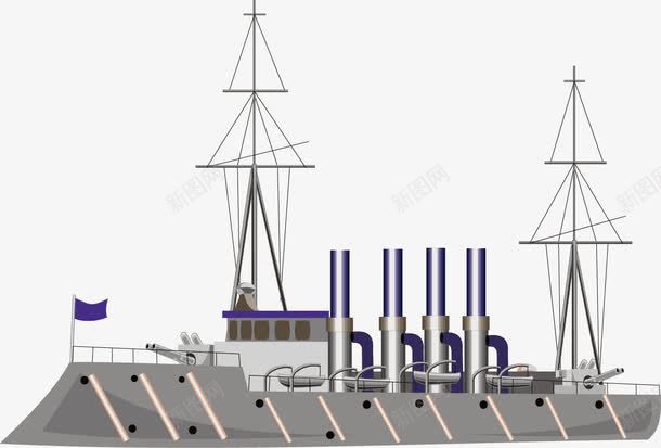 钢铁组成的船png免抠素材_88icon https://88icon.com 古船 船只 钢铁 铁