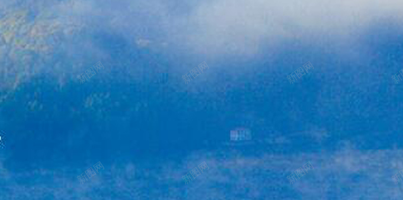 被云笼罩的山H5背景图jpg设计背景_88icon https://88icon.com H5 h5 云海 大气 蓝色 远山