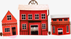 红房子素材