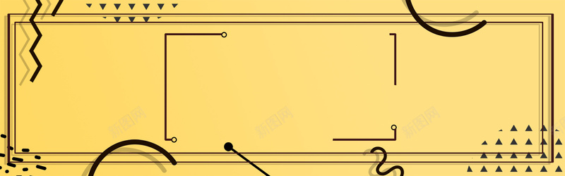 简约线条黄色banner海报背景psd设计背景_88icon https://88icon.com anner海报 banner海报 banner海报背景 几何 大气 平面广告 广告背景 海报背景图片 背景