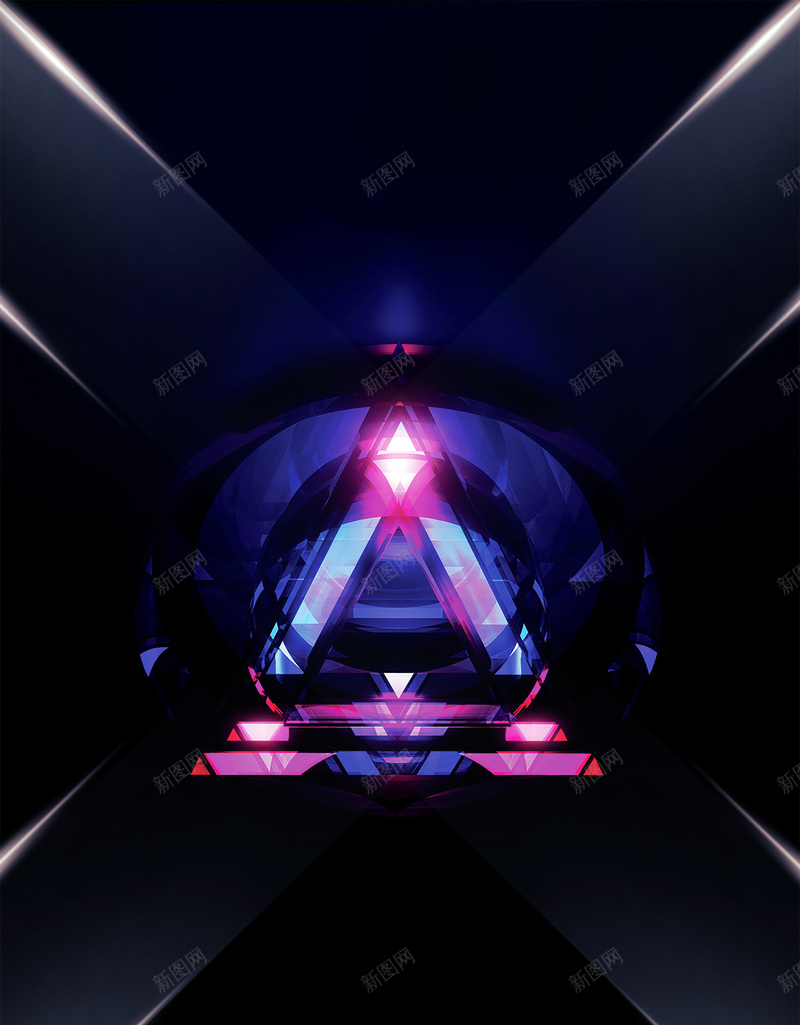 科技感闪烁蓝色渐变广告psd设计背景_88icon https://88icon.com 商务 大气 广告 未来科技感 科技感 舞台 蓝色渐变 闪烁