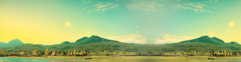 西藏风景摄影背景