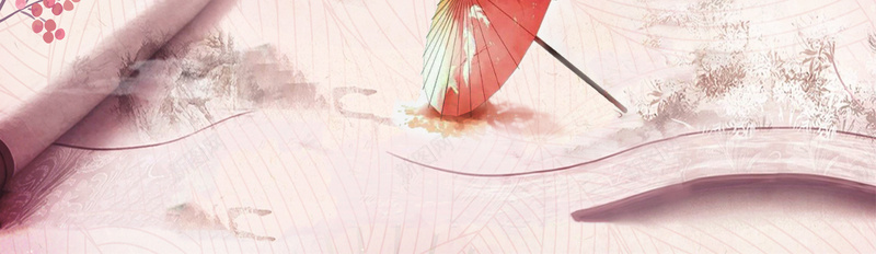粉色浪漫海报背景psd设计背景_88icon https://88icon.com 小鸟 扇子 梅花 浪漫 海报 粉色 背景 花朵 花瓣 雨伞