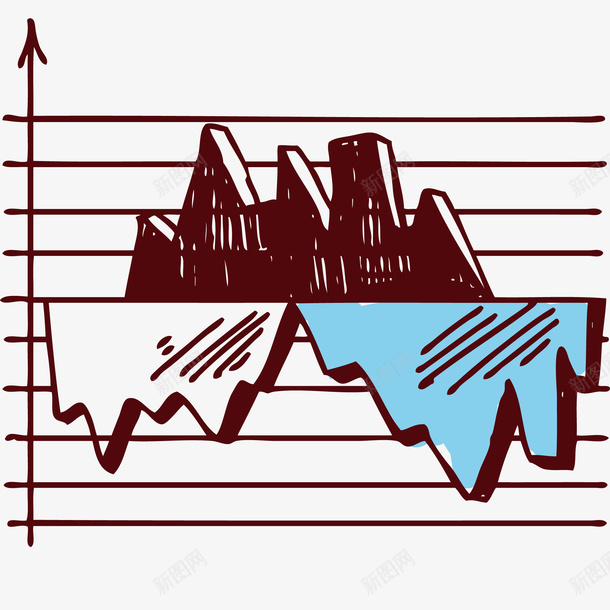 手绘PPT数据统计图表矢量图ai免抠素材_88icon https://88icon.com PPT PPT数据 图表 手绘 数据统计 矢量手绘 统计图表 矢量图