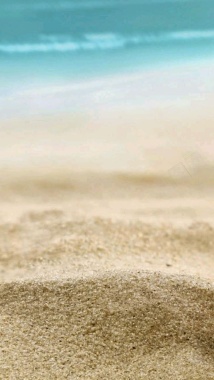 风景蓝天沙滩H5背景素材背景