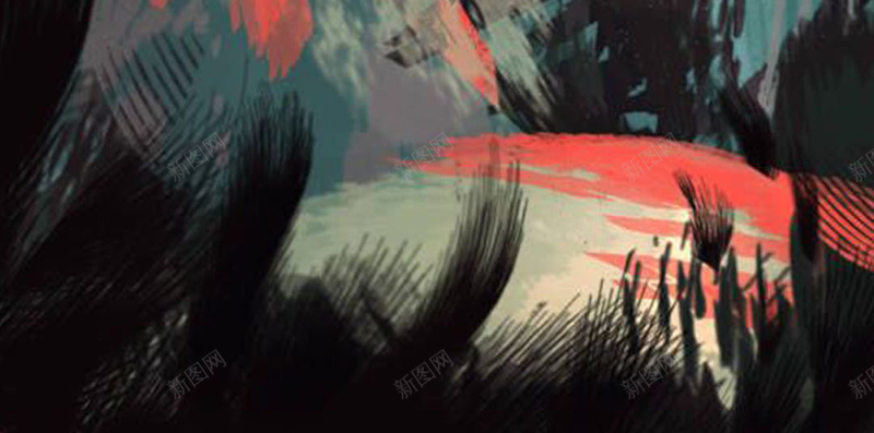 后现代山羊画背景jpg设计背景_88icon https://88icon.com 山羊 后现代 中国风 H5 h5