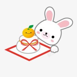 可爱小兔素材