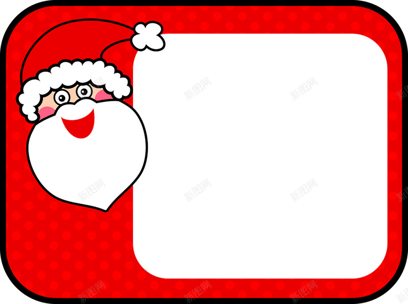 圣诞老人红色白框背景jpg设计背景_88icon https://88icon.com 圣诞老人 圣诞节 迹象 边境 帧 海报 红色 卡通 空白 白 激情 狂欢