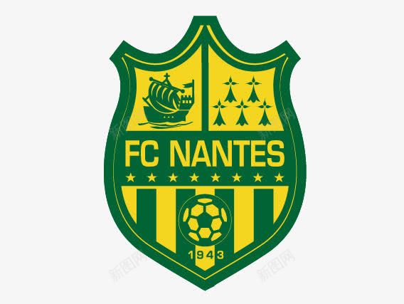 法甲球队队徽png免抠素材_88icon https://88icon.com FC Nantes 法甲南特队徽矢量标志 法甲标志 法甲球队队徽