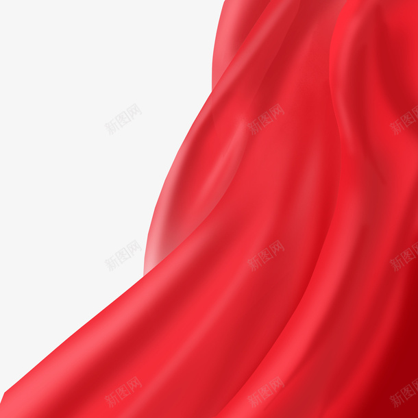 红色丝绸大红彩带丝带飘带psd免抠素材_88icon https://88icon.com 丝带 丝绸 大气 红布 绸缎 装饰