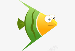 卡通海洋生物黄素材