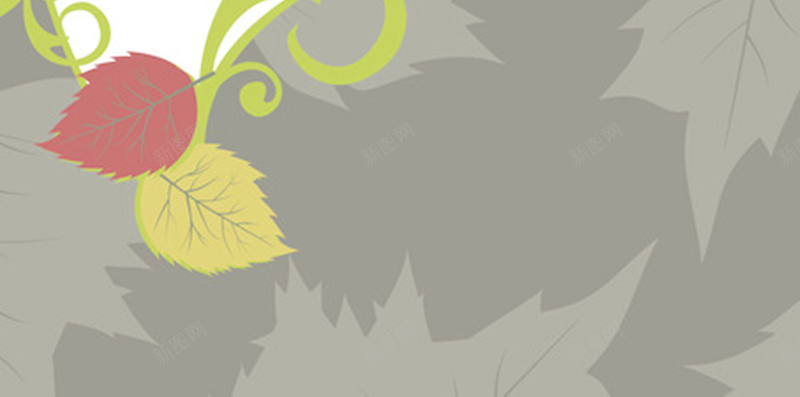 灰色背景多彩树叶感恩节背景图jpg设计背景_88icon https://88icon.com 多彩 小清新 感恩节 文字 文本框 文艺 树叶 灰色 简约 节日