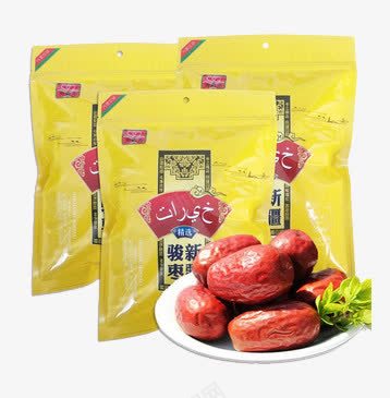 红枣包装png免抠素材_88icon https://88icon.com 产品实物 和田大枣 红枣