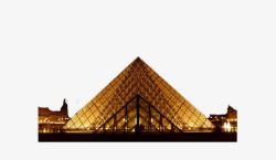 法国建筑卢浮宫风情建筑素材