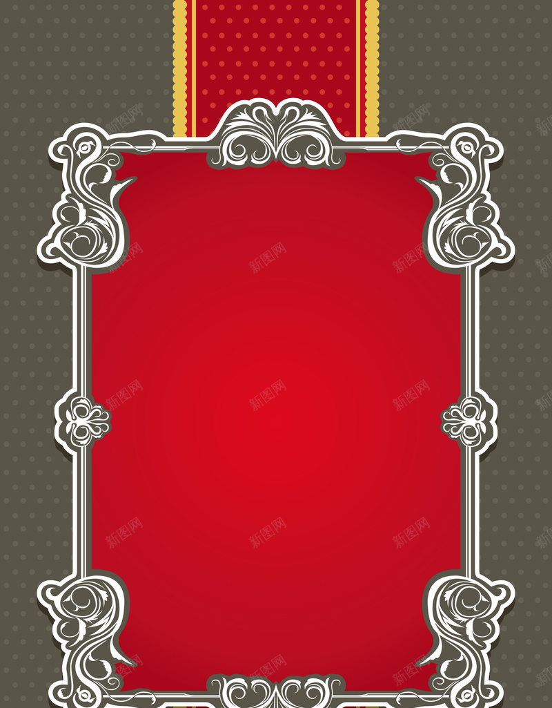 欧式边框菜单背景矢量图eps设计背景_88icon https://88icon.com 书籍 书面 大气 欧式 欧式菜单 简欧 简约花纹 红色 纹饰 背景 菜单 边框 矢量图