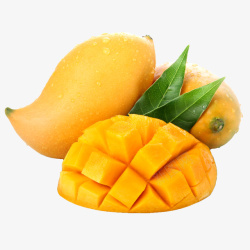 水彩芒果水果水果芒果果实高清图片