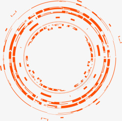 嵌套的圆环科幻圆环多层嵌套图标高清图片