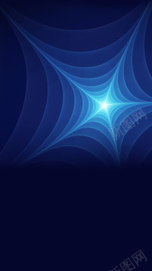 抽象条下的蜘蛛网H5背景背景