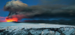 爆发海报火山喷发背景高清图片