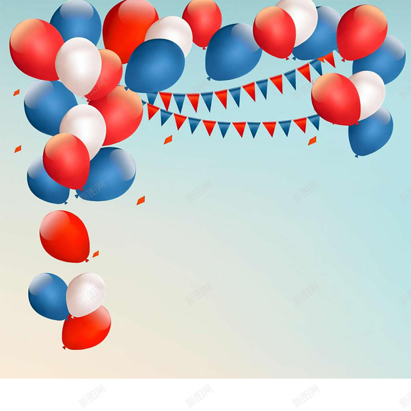 狂欢气球背景图jpg设计背景_88icon https://88icon.com 气球 节日 活动 庆典 彩旗 主图 激情 狂欢