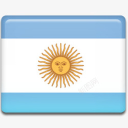 阿根廷国旗旗素材