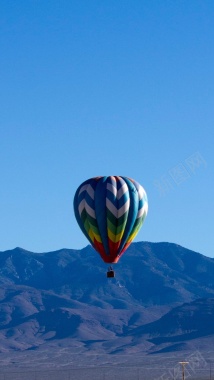 热气球H5背景背景