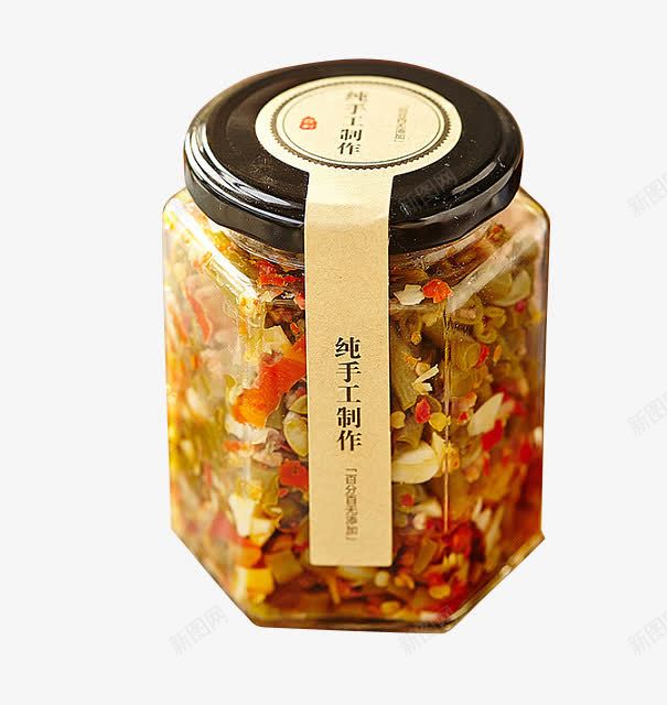 辣椒酱png免抠素材_88icon https://88icon.com 实物 罐装 酱料瓶 食品