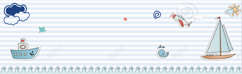 幼儿卡通扁平轮播图jpg设计背景_88icon https://88icon.com banenr背景图 卡通 帆船 幼儿 扁平轮播图