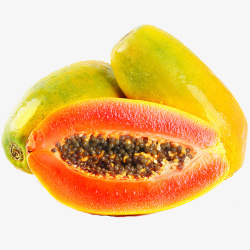 木瓜png素材木瓜减肥丰胸水果高清图片