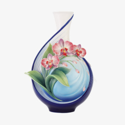 新中式创意植物花瓶素材
