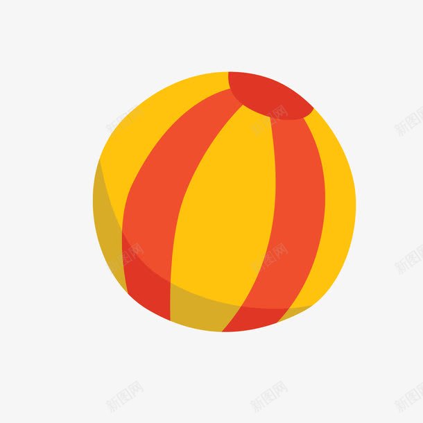 红黄色花纹的沙滩气球png免抠素材_88icon https://88icon.com 气球 沙滩气球 红色 红黄色花纹 花纹气球 黄色
