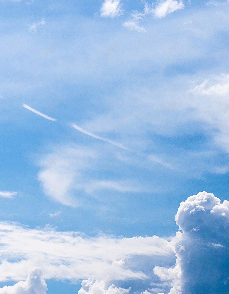 天空H5背景jpg设计背景_88icon https://88icon.com H5背景 天空背景 梦幻 浪漫 白云 蓝天 蓝色