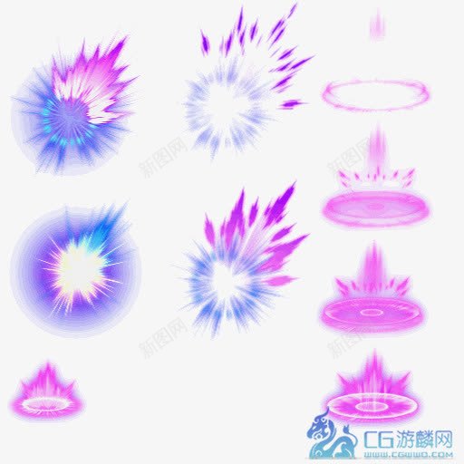 粉色火花png免抠素材_88icon https://88icon.com 火花 粉色 素材