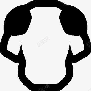 肩膀中箭体育的肩膀图标图标