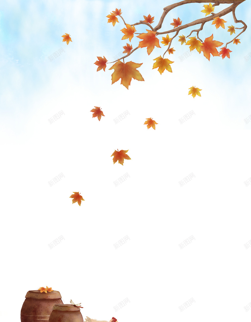 枫叶圆桌秋季清新背景海报bannerpsd设计背景_88icon https://88icon.com 圆桌 小清新 文艺 枫叶 海报banner 清新 白色 秋季 简约 背景